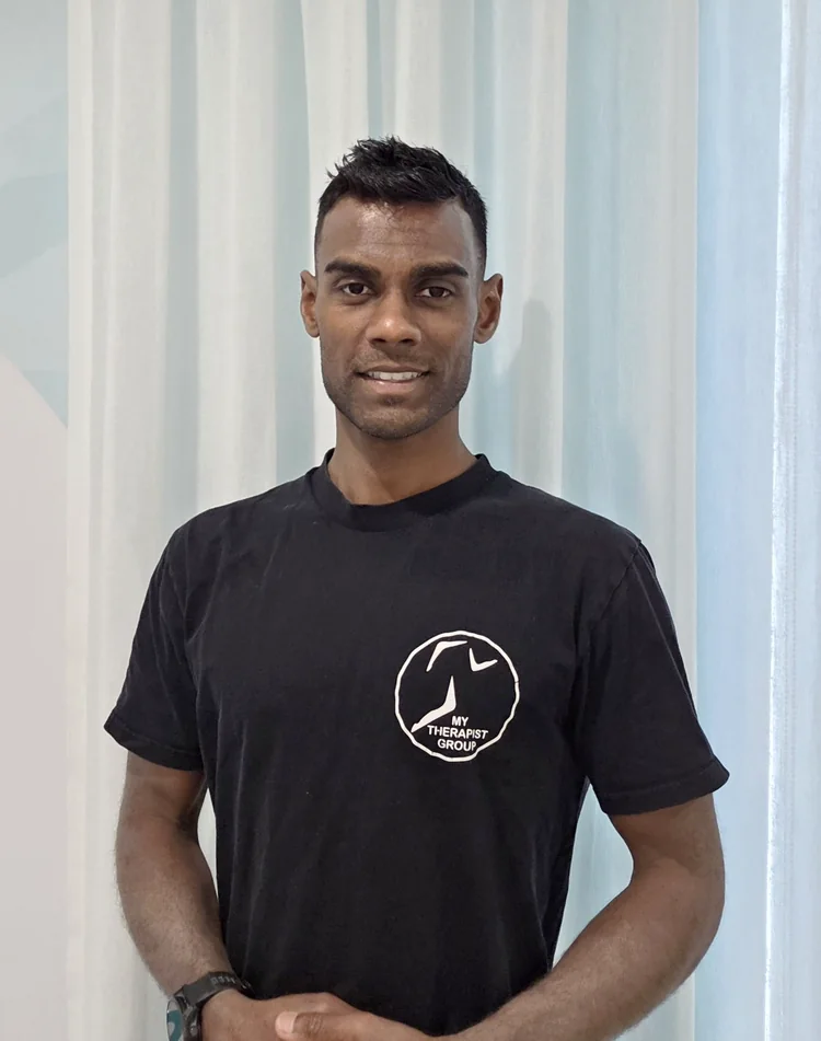 Ash, physiotherapist and owner of My Therapist Group.