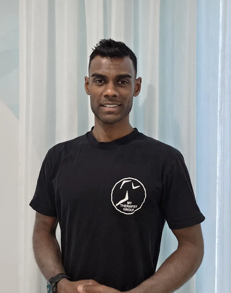 Ash, physiotherapist and owner of My Therapist Group.